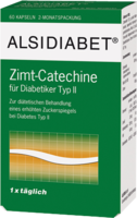 ALSIDIABET Zimt Catechine f.Diab.Typ II Kapseln