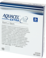 AQUACEL Ag Extra 10x10 cm Kompressen