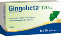 GINGOBETA 120 mg Filmtabletten